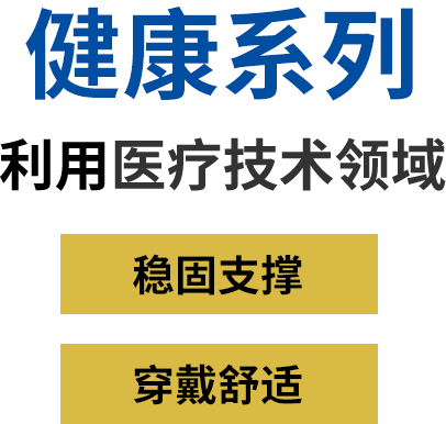 健康系列 利用医疗 技术领域 稳固支撑 穿戴舒适
