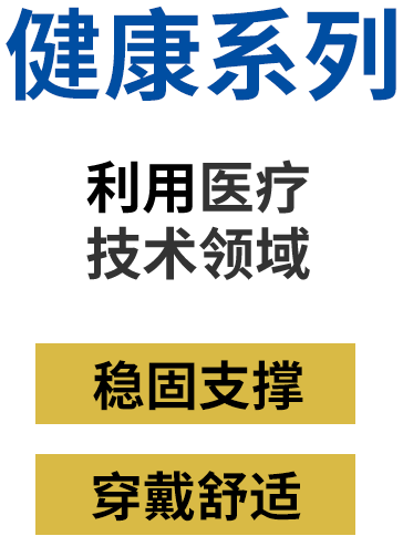 健康系列 利用医疗 技术领域 稳固支撑 穿戴舒适
